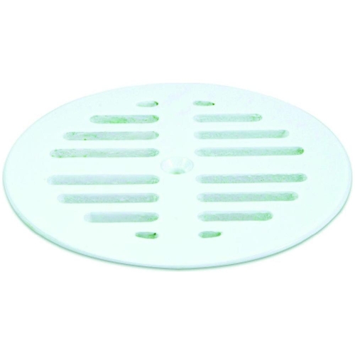 Grate Only Shwr 80mm Br SL White