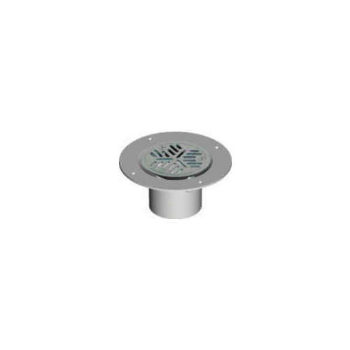 100mm Vinyl Floor Wst Flange SW Grate  
