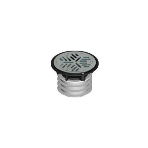 110mm Vinyl Floor Wst F/Fin Grate HDPE  