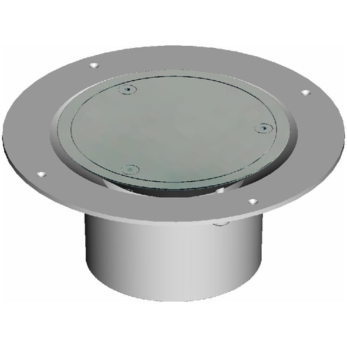 Vinyl Floor Wst Flange SW Solid 100mm