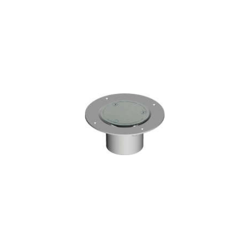 80mm Vinyl Floor Wst Flange SW Solid  