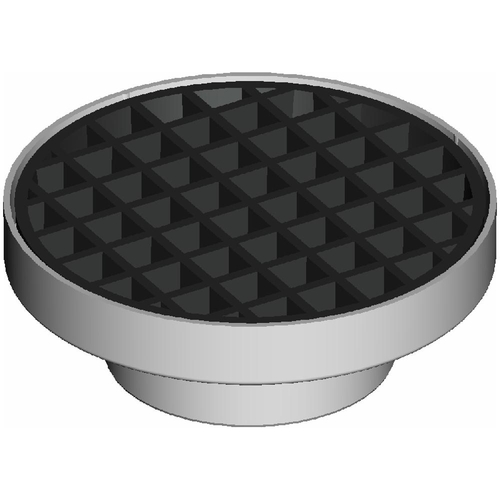 DWV F/Collar & Flat Grate Male 90mm SSWF0600