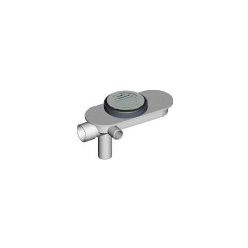 Triple Shr Waste Conn Kit Std Chr 80mm 