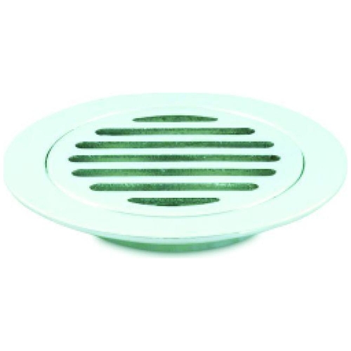 Shower Grate 80mm Brass 2PCE