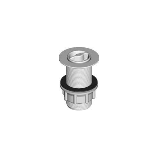 32x90mm White Ext Plug & Waste  