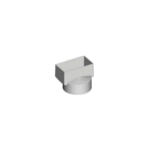 S/Water Downpipe Adaptor 95x45x90mm 