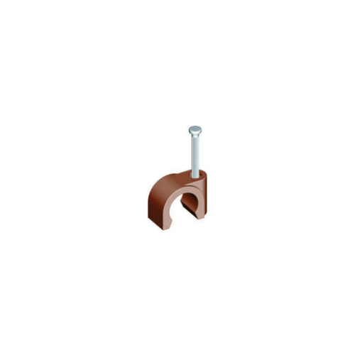 3/8" Masonry Nail Copper Brown Quick Clip Open 