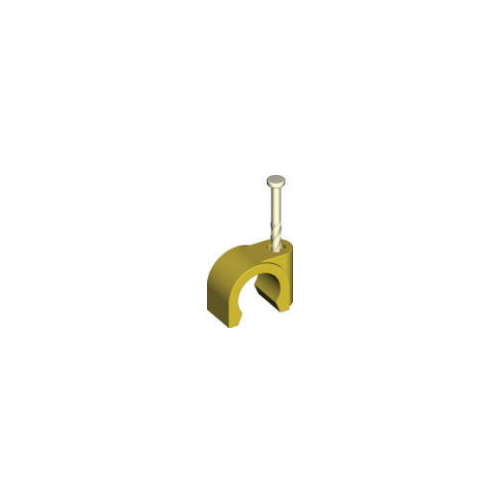 25mm Twist Nail Gas Yellow Quick Clip Open 