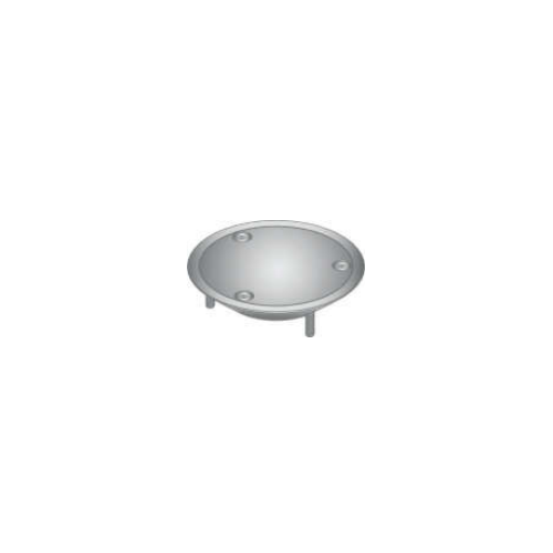 100mm (Non slip groove) Wst Asbly VF Solid Br CP  