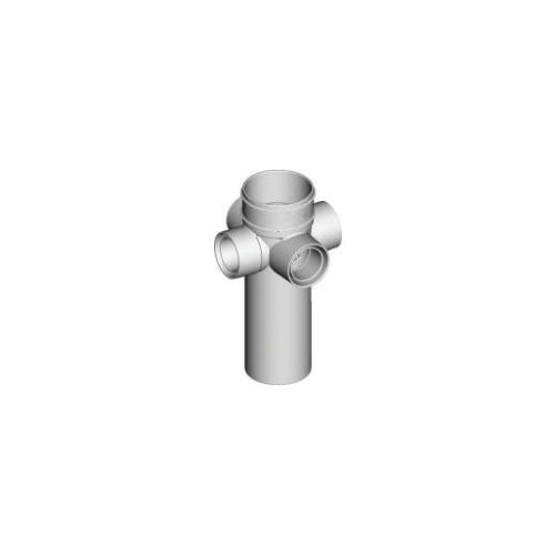 80mm Dual Riser Extended DWV 