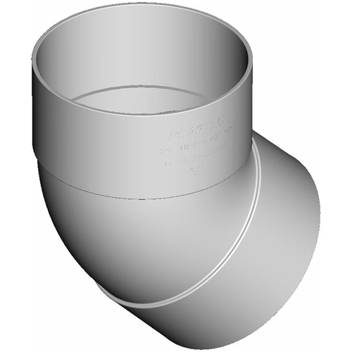 DWV Bend 225 X 45D F&F Plain ELBMD225X45