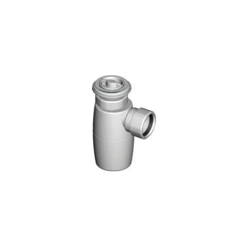 40mm White Plug & Waste Bottle Trap  