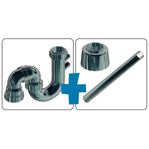 Combination S&P Trap Chrome Kit 50mm