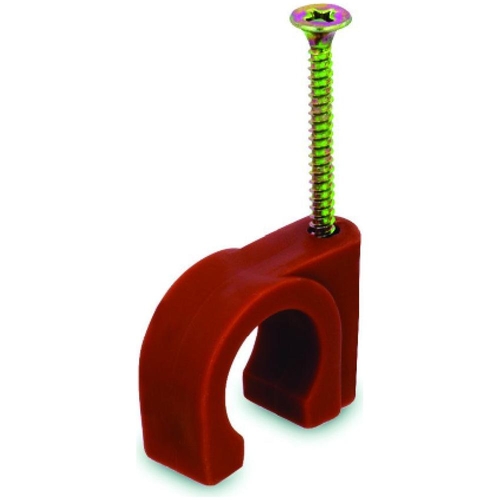 Quick Click cop Brown 3/4" Wood Scr