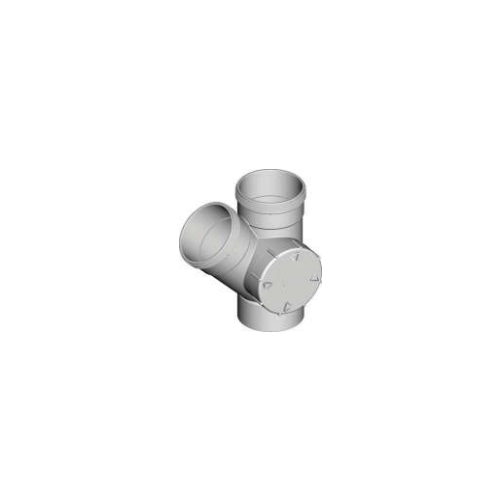 100mm X 45Deg R/H Access FXF Plain Junction DWV  