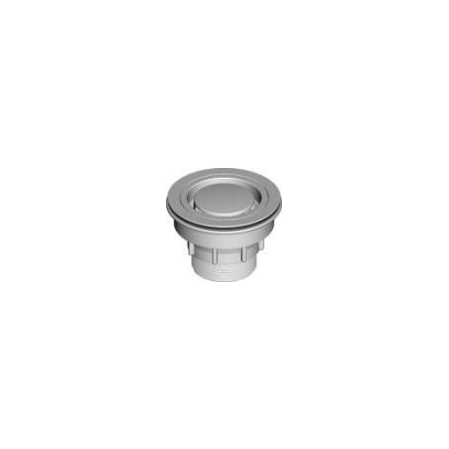 80x50mm White Halo Plug & Waste Shower  