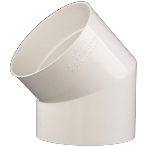 S/Water D/Pipe Bend 90 x 45 F&F