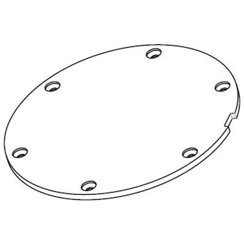 DWV BTS Spare Lid 316 S/S 100mm