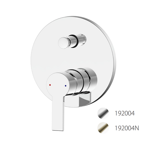 LUCCA WALL MIXER WITH DIVERTER C/P