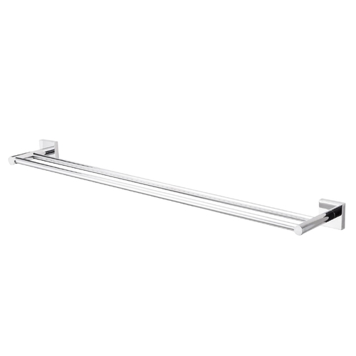 Lucca Double Towel Rail C/P