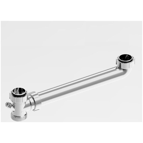 Double Bowl Sink Connector Kit 400x50 - Chrome