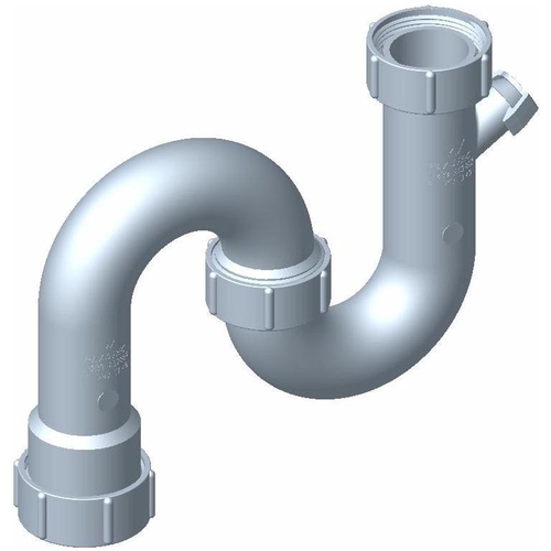 S Trap w/-DW inlet 40mm HPS4301