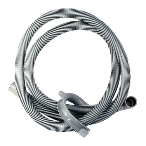 Washing Machine Corrugated Drain Outlet Hose 2m