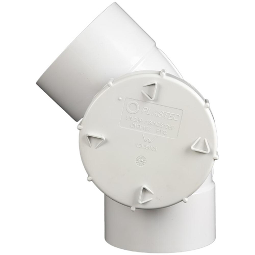 DWV Bend 100 X 45D F&F Side/Acc (Premium) DWVF0100