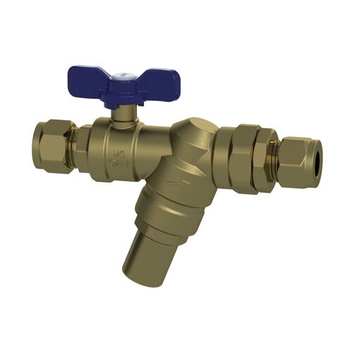 15mm 150kPa-600kPa Dual Check Isolation Adjustable Pressure Reduction No Insulation