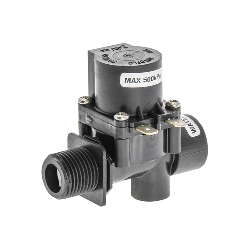 Solenoid Plastic 24V AC 1/2 M To 1/2 F"