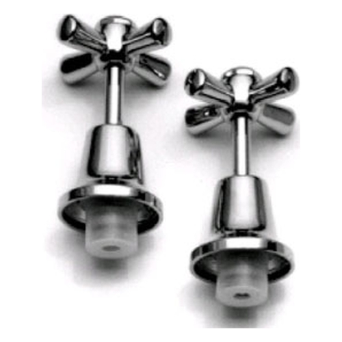 Easy Clean BASIN/SINK T/Assembly with Handle and Button PairChrome Plated