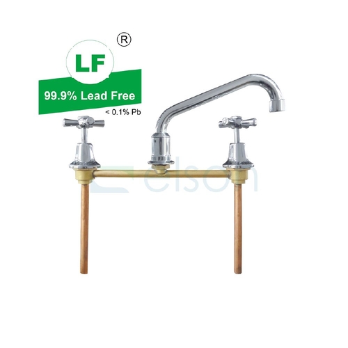 E/C F/B SINK SET WITH TUBE SPOUT 3 STAR 9L/Min CP WELS 3 STAR Reg. No. T33549