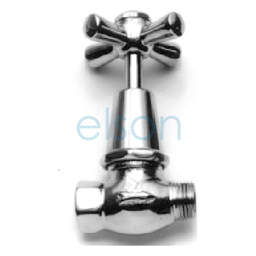 Stop Cock Easy Clean male/female Hot and Cold Buttons Chrome Plated