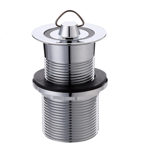 32mm X 80mm Deluxe Plug And Waste With Overflow C/P 