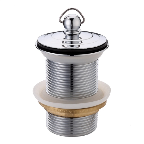 40mm X 80mm Deluxe Plug And Waste No Overflow C/P 