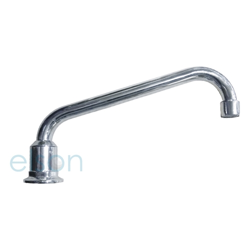 Swivel Spout Hob Tube Chrome Plated WELS 3 Star, 225mm