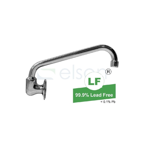 Swivel Spout Wall Tube Chrome Plated WELS 3 Star, 225mm
