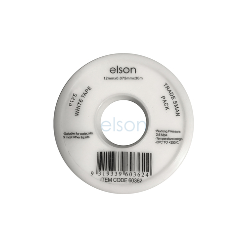 PTFE Tape White Tradesman Pack 30m