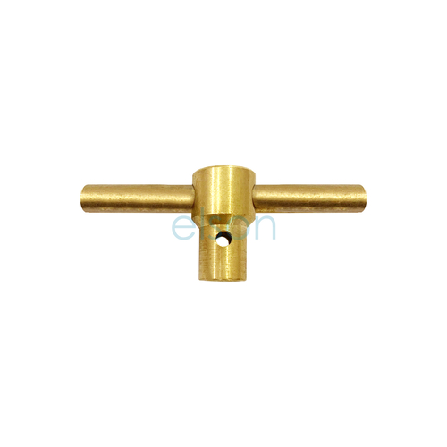 Anti-vandal Key Flat Spindle Brass