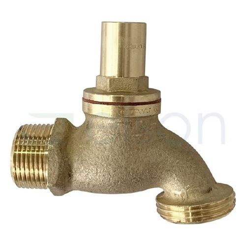 Hose Cock Anti-vandal Brass, 3/4"