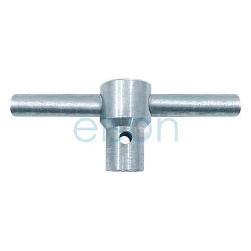 Anti-vandal Key With Spline Chrome Plated