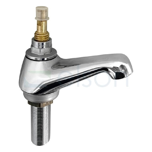 Unstyled Pillar Cock Chrome Plated WELS 3 Star, 1/2"