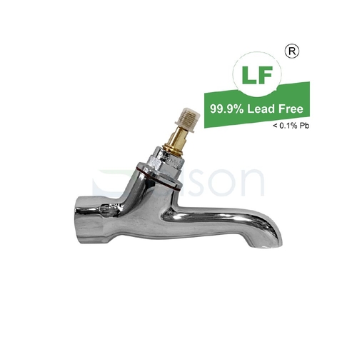 Unstyled Bib Cock Chrome Plated F.i. WELS 3 Star, 1/2"