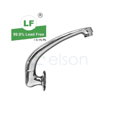 Swivel Spout Wall Cast Chrome Plated WELS 3 Star, 180mm