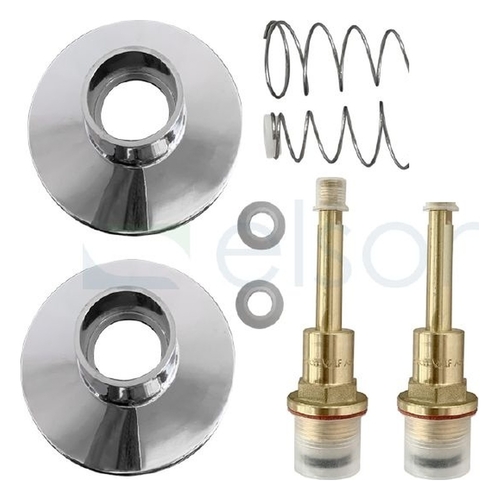 Recess Top Assembly. Pack Pair Chrome Plated