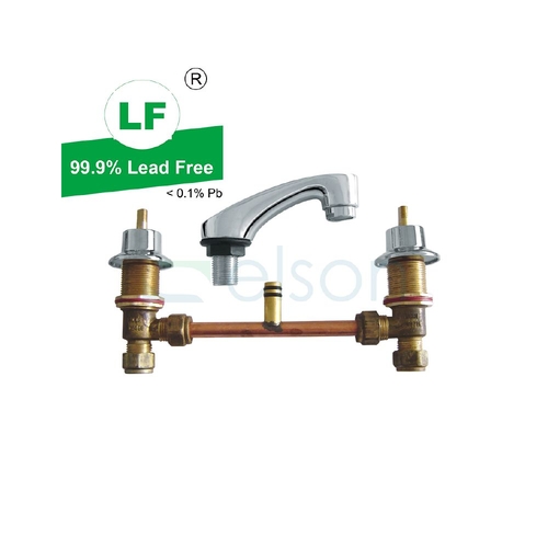 U/S BASIN SET STANDARD SPOUT 4 STAR 7.5L/Min CP WELS 4 STAR Reg. No. TM33418