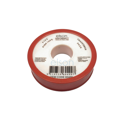 PTFE Tape Pink Water & Gas Tradesman Pack 30m