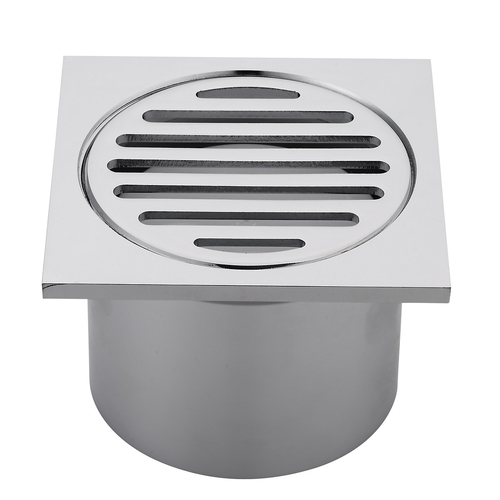 100mm X 80mm Square FLoor Grate Leak Control C/P 