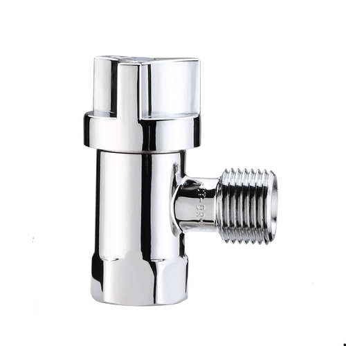 15mm 1/4 Turn Mini Cistern Cock Ceramic Disc (1/2" X 1/2") C/P