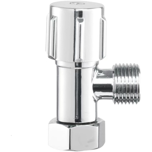 Loose Nut 1/4 Turn Mini Cistern Cock Ceramic Disc C/P